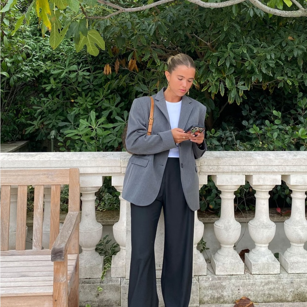 Djerf Avenue Forever Blazer Grey